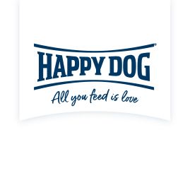 Happy-Dog-Hundefutter-Logo-Start